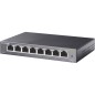 TP-Link TL-SG108E Administreret L2 Gigabit Ethernet (10/100/1000) Sort